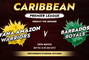 Khelraja.com - Guyana Amazon Warriors vs Barbados Royals - CPL Predictions