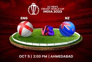 1st Match England vs New Zealand Cricket World Cup 2023