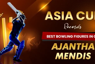 Best Bowling Figures in ODI - Ajantha Mendis