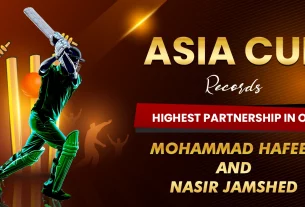 Highest Partnership in ODI - Mohammad Hafeez and Nasir Jamshed
