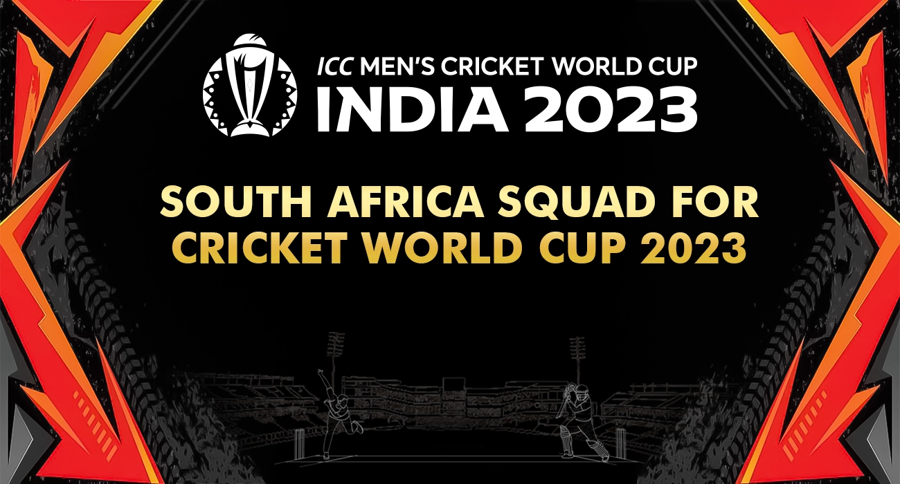 South Africa Squad for Cricket World Cup 2023