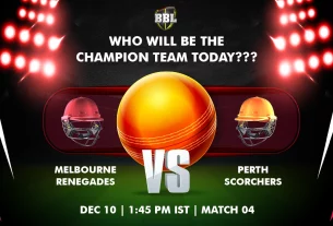Khelraja.com - Melbourne Renegades vs Perth Scorchers Today Match Predictions BBL 2023