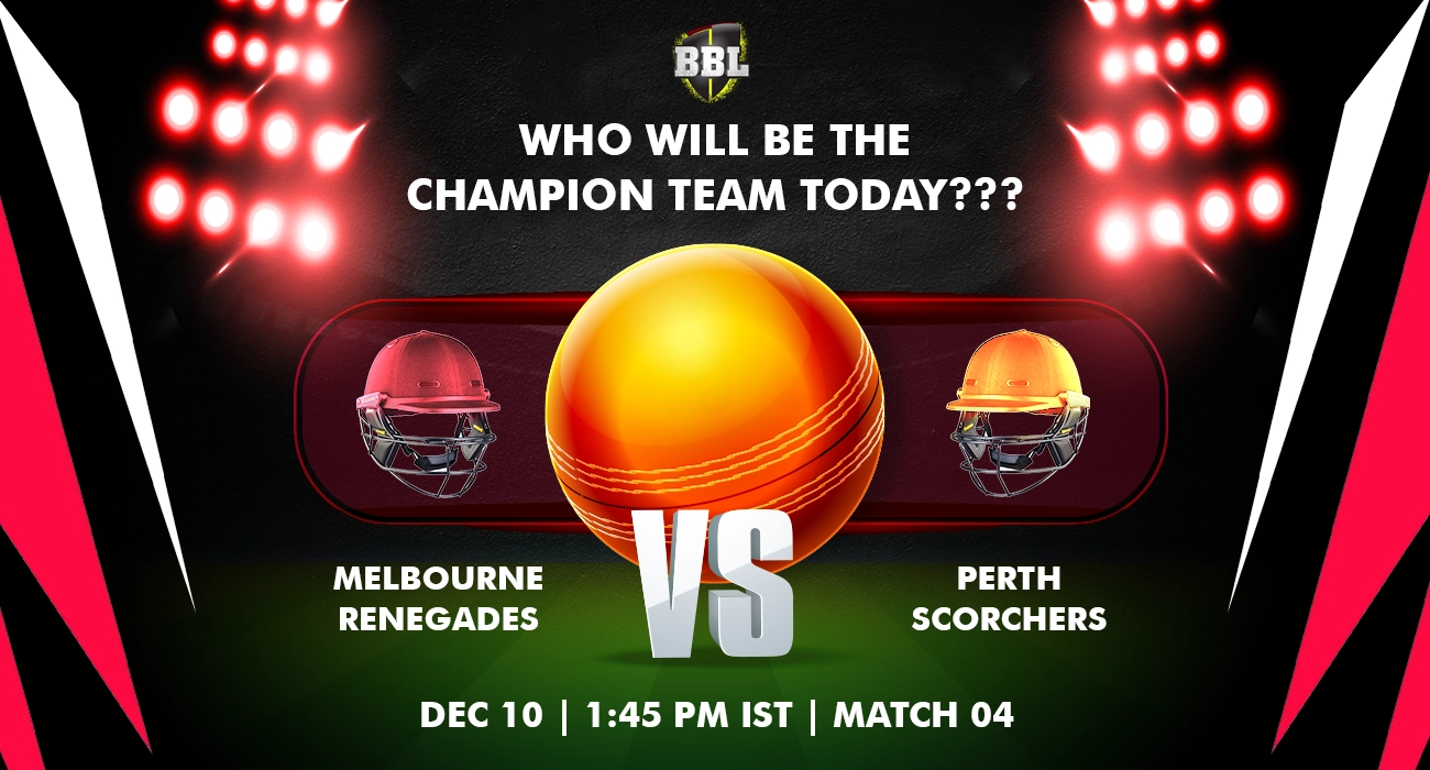 Khelraja.com - Melbourne Renegades vs Perth Scorchers Today Match Predictions BBL 2023