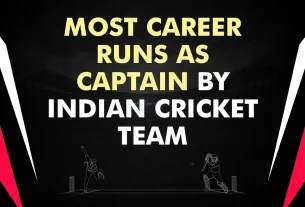 Most Career Runs as Captain by Indian Cricket Team
