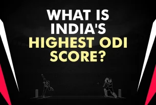 What is India's highest ODI score