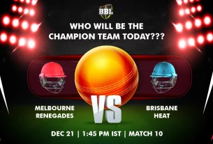 Khelraja.com - Melbourne Renegades vs Brisbane Heat BBL predictions 2023