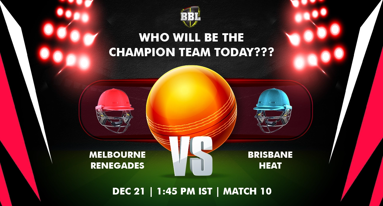 Khelraja.com - Melbourne Renegades vs Brisbane Heat BBL predictions 2023