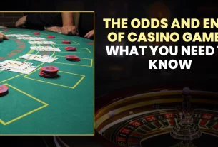 The Odds and Ends of Casino Games