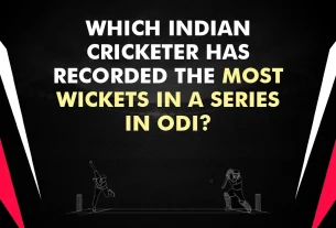 Which Indian cricketer has recorded the most wickets in a series in ODI