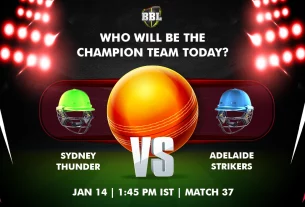 Khelraja.com - Sydney Thunder vs Adelaide Strikers Today Match Predictions BBL 2024