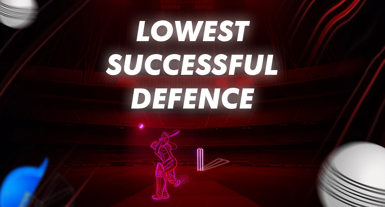 Indian Premier League (IPL) Records Which Players Have Recorded the Lowest Successful Defence in the History of IPL
