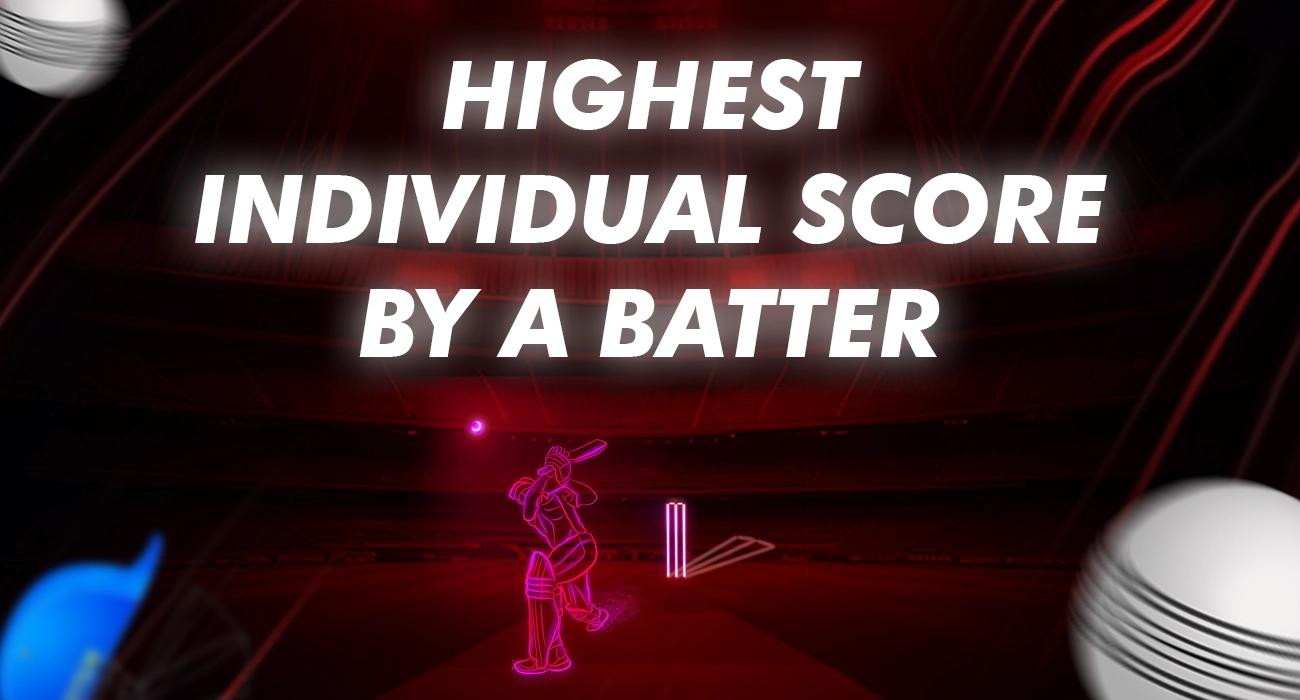 Indian Premier League (IPL) Which Players Have Recorded the Highest Individual Score by a Batter in the History of IPL