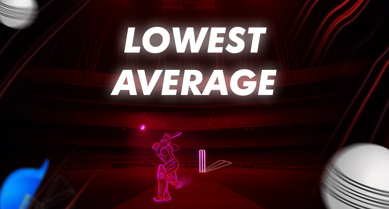 Women’s Cricket World Cup Records Which Players Have Recorded the Lowest Average in the History of Women’s Cricket World Cup